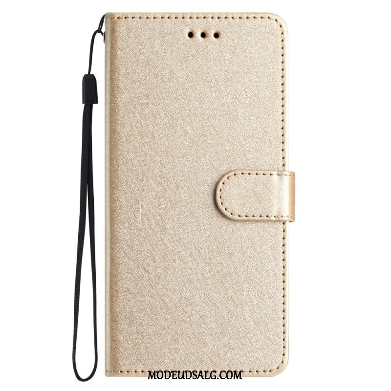 Flip Cover Xiaomi 14t Strappy Silk Texture