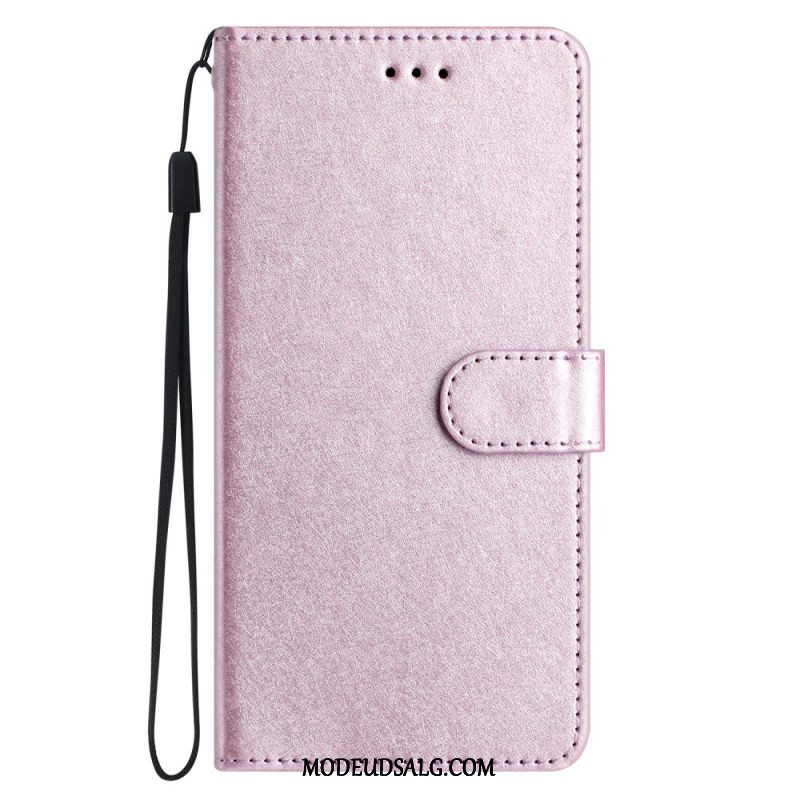 Flip Cover Xiaomi 14t Strappy Silk Texture