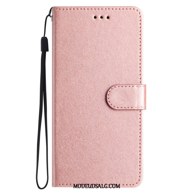 Flip Cover Xiaomi 14t Strappy Silk Texture