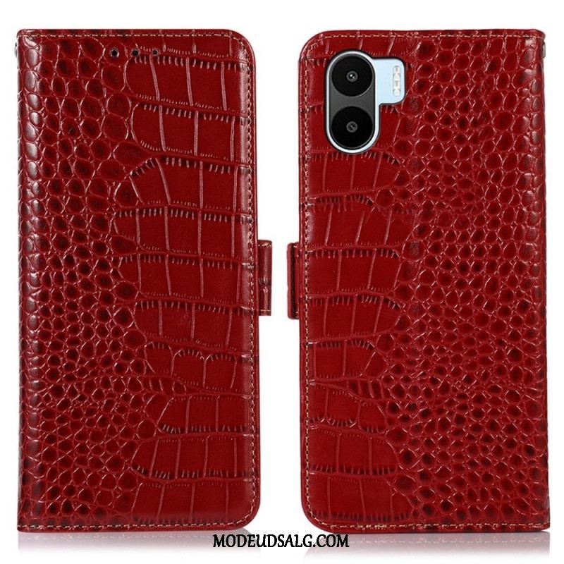 Flip Cover Xiaomi Redmi A1 Crocodile Style Rfid