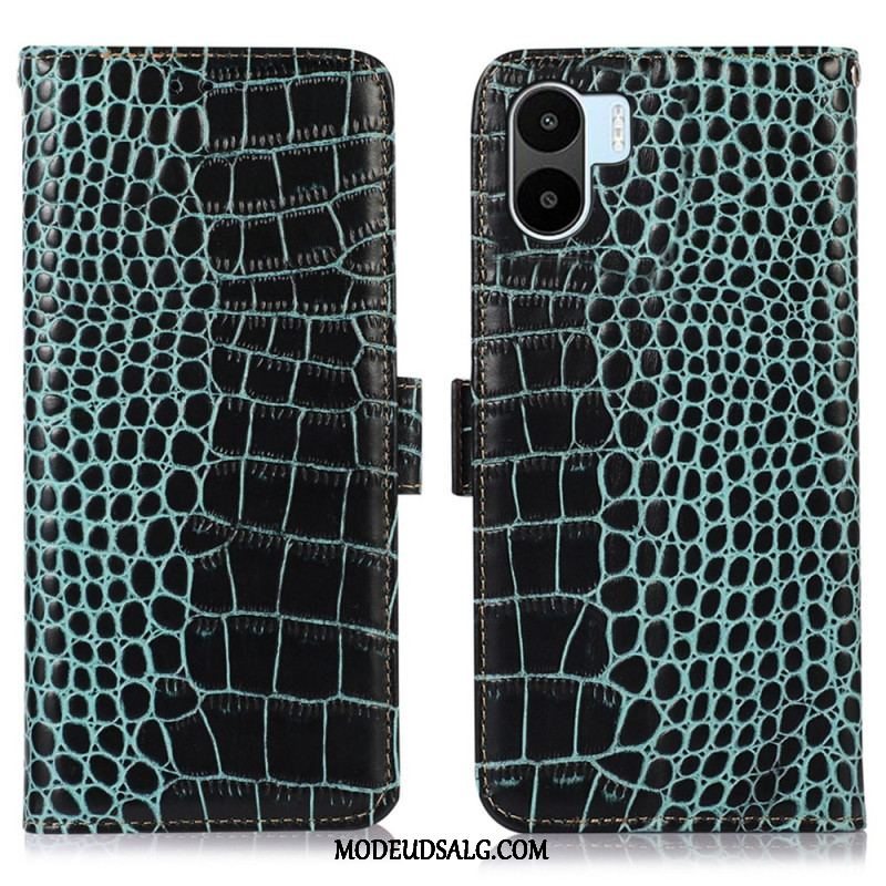 Flip Cover Xiaomi Redmi A1 Crocodile Style Rfid