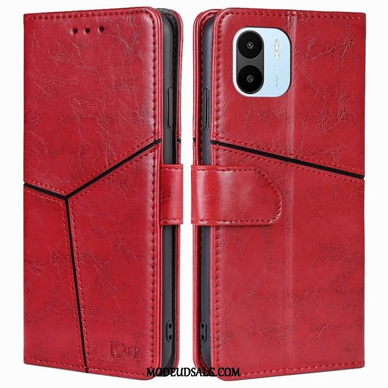 Flip Cover Xiaomi Redmi A1 Geometriske Former