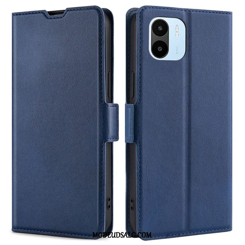 Flip Cover Xiaomi Redmi A1 Læder Cover Flap Dobbelt Design