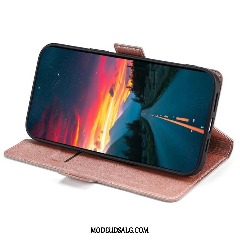 Flip Cover Xiaomi Redmi A1 Læder Cover Flap Dobbelt Design