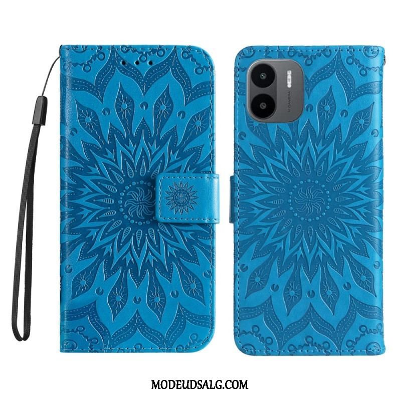 Flip Cover Xiaomi Redmi A1 Med Snor Thong Sun