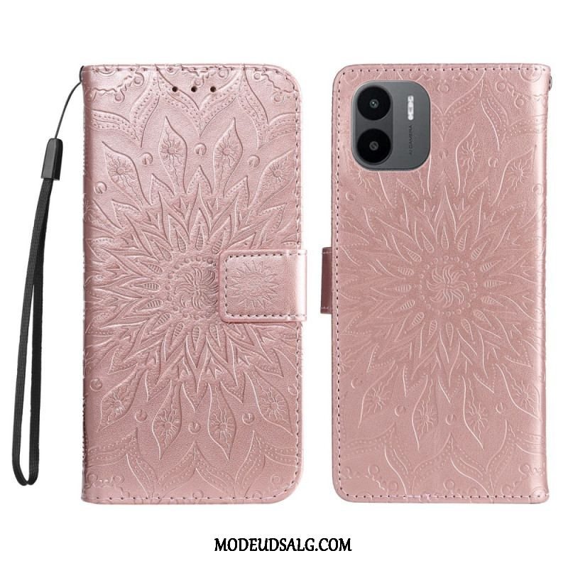 Flip Cover Xiaomi Redmi A1 Med Snor Thong Sun