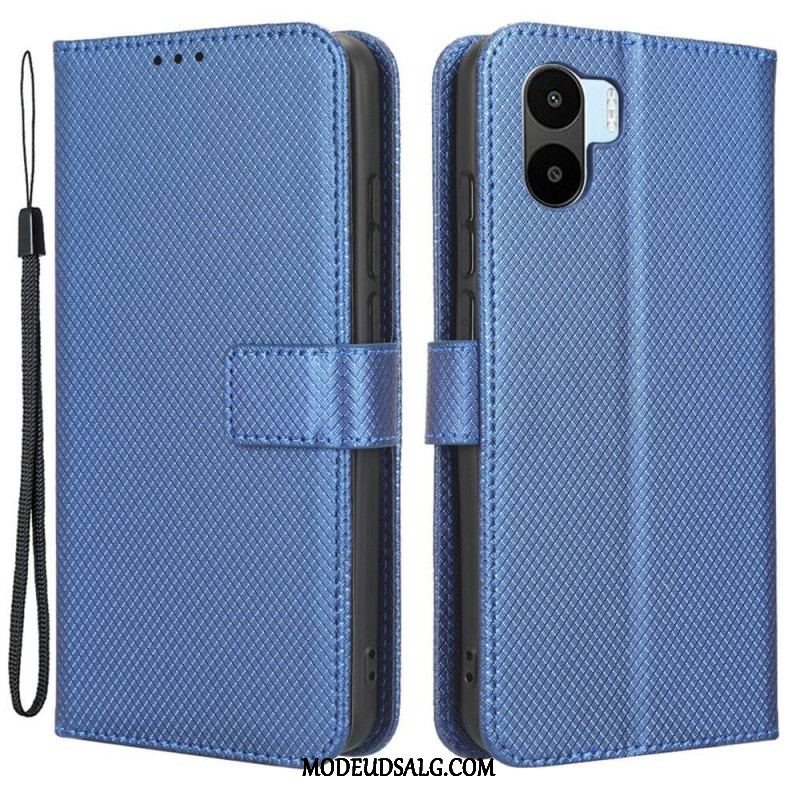 Flip Cover Xiaomi Redmi A1 Med Snor Valg Af Rem