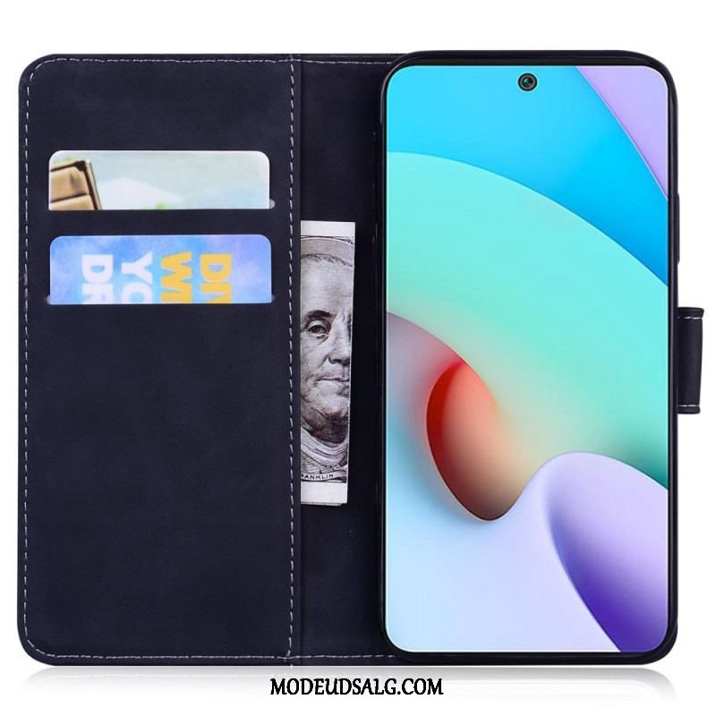 Flip Cover Xiaomi Redmi A1 Tiger Fodaftryk