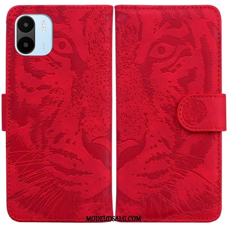 Flip Cover Xiaomi Redmi A1 Tiger Fodaftryk