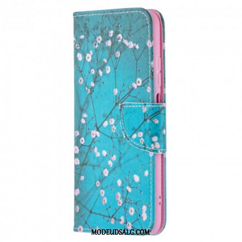 Flip Cover Xiaomi Redmi Note 10 / 10S Blomstret Træ