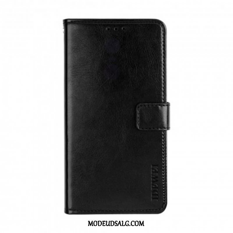 Flip Cover Xiaomi Redmi Note 10 / 10S Imiteret Læder Idewei