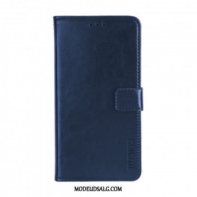 Flip Cover Xiaomi Redmi Note 10 / 10S Imiteret Læder Idewei