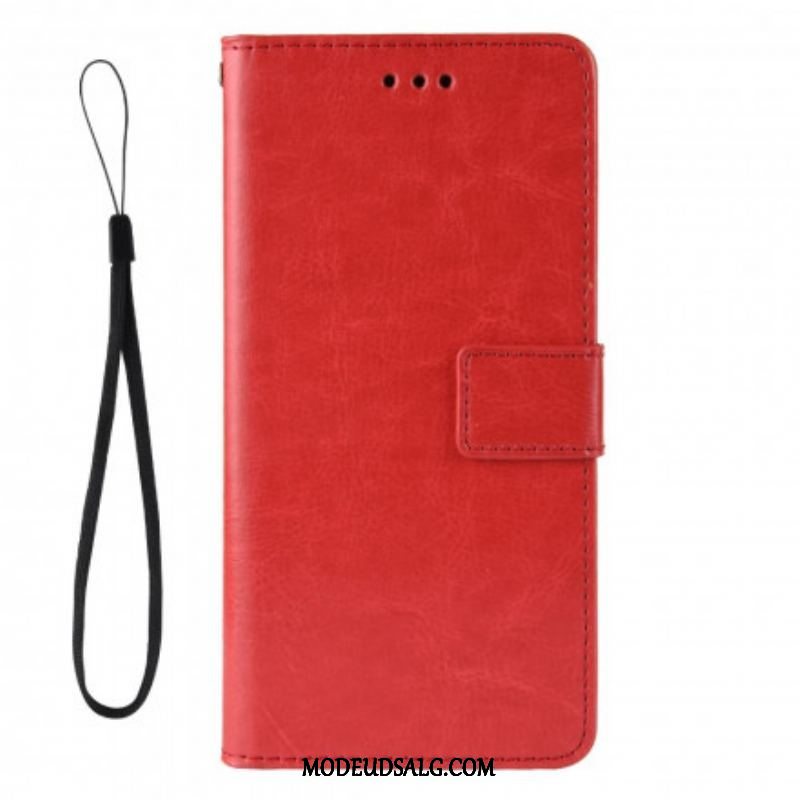 Flip Cover Xiaomi Redmi Note 10 / 10S Prangende Kunstlæder