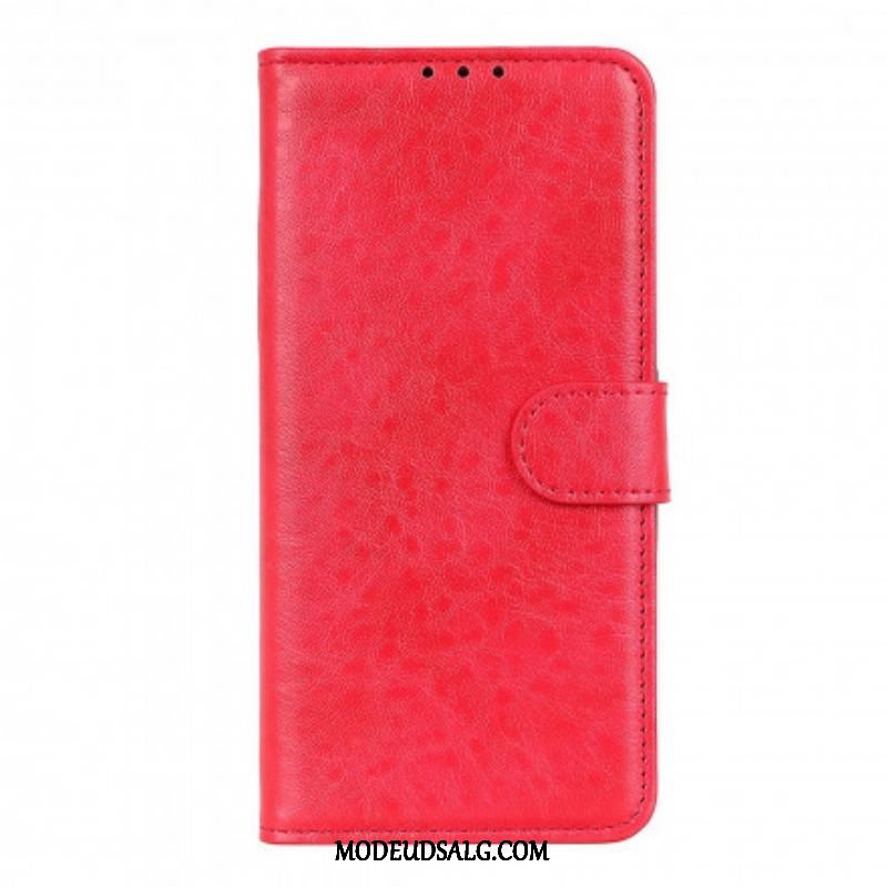 Flip Cover Xiaomi Redmi Note 10 / 10S Tekstureret Kunstlæder