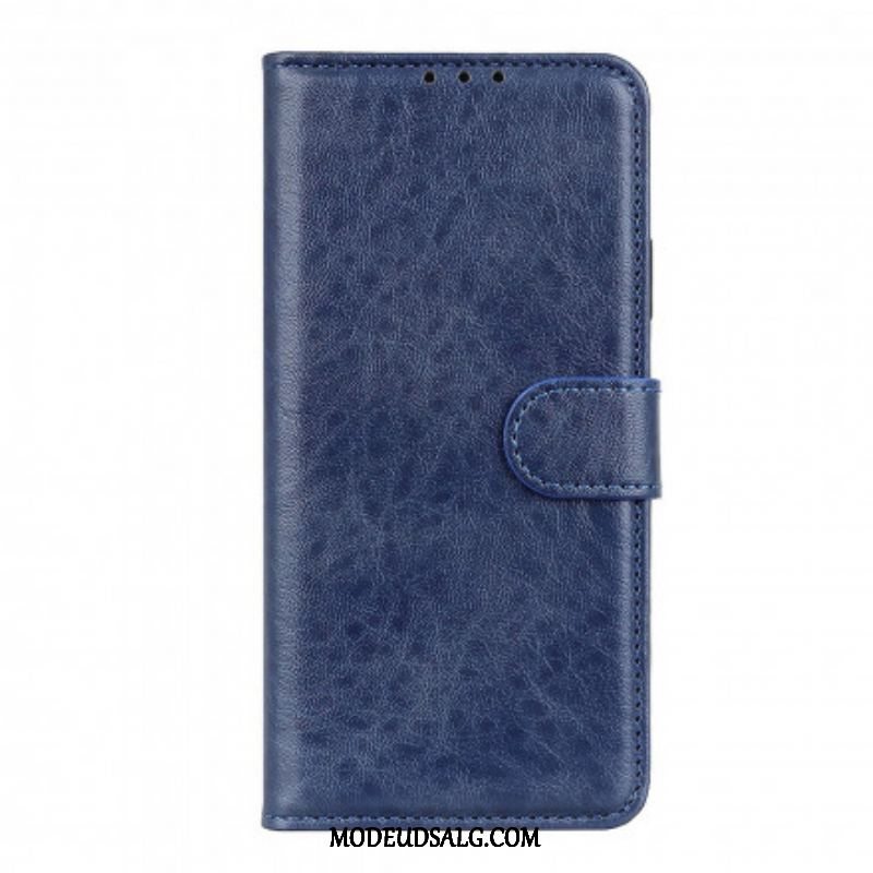 Flip Cover Xiaomi Redmi Note 10 / 10S Tekstureret Kunstlæder