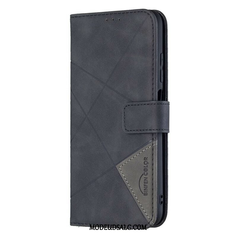 Flip Cover Xiaomi Redmi Note 10 5G Binfen Farvetrekanter