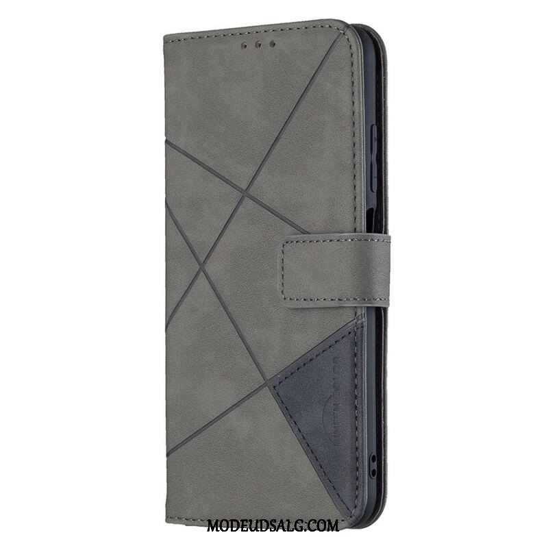 Flip Cover Xiaomi Redmi Note 10 5G Binfen Farvetrekanter