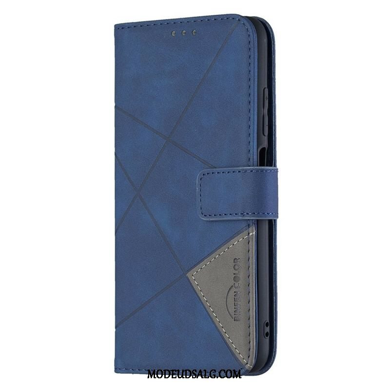 Flip Cover Xiaomi Redmi Note 10 5G Binfen Farvetrekanter