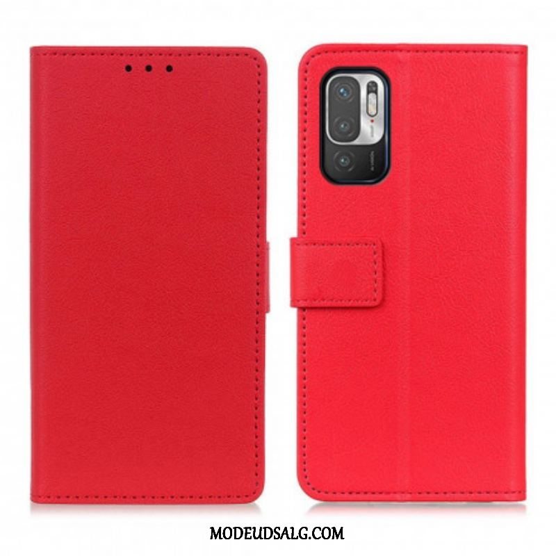 Flip Cover Xiaomi Redmi Note 10 5G Klassisk Kunstlæder