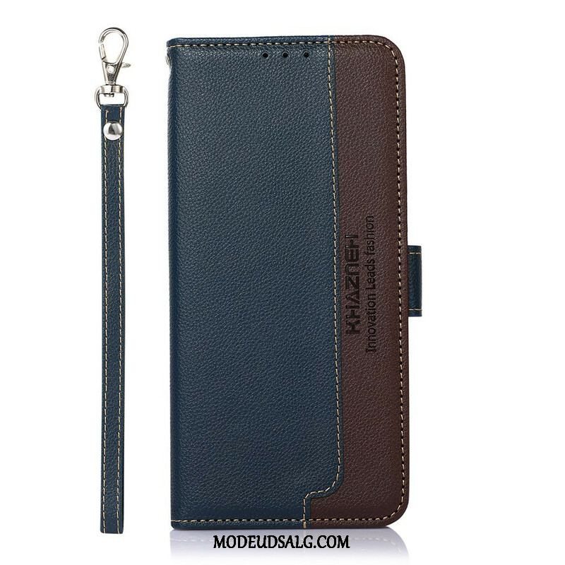 Flip Cover Xiaomi Redmi Note 10 5G Lychee Style Rfid