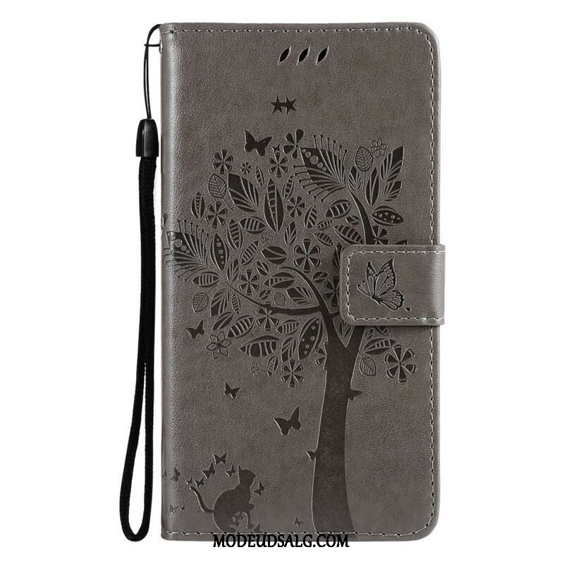 Flip Cover Xiaomi Redmi Note 10 5G Med Snor Lanyard Daydream