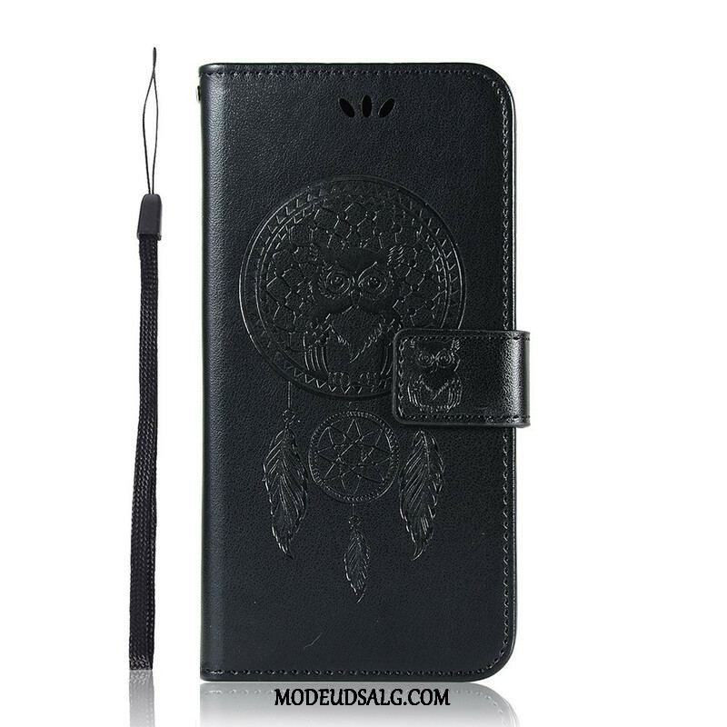 Flip Cover Xiaomi Redmi Note 10 5G Ugle Drømmefanger