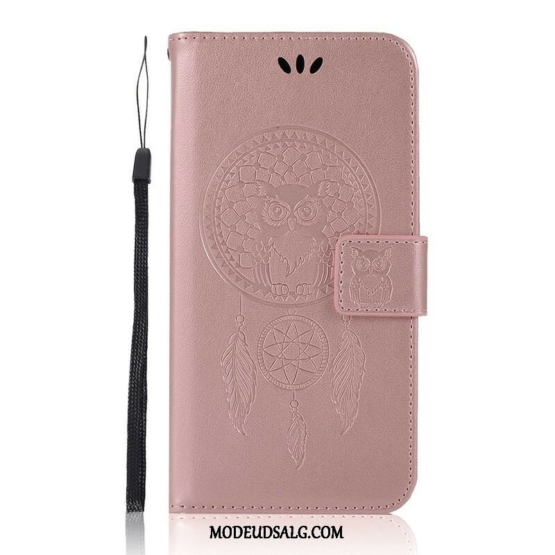 Flip Cover Xiaomi Redmi Note 10 5G Ugle Drømmefanger