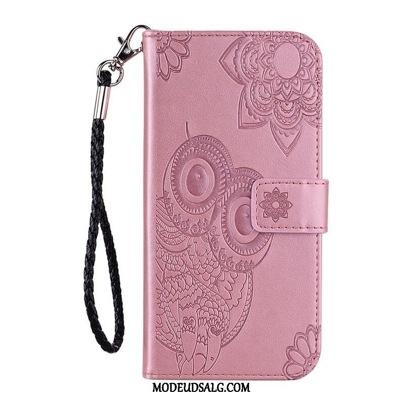 Flip Cover Xiaomi Redmi Note 10 5G Ugle Og Snor