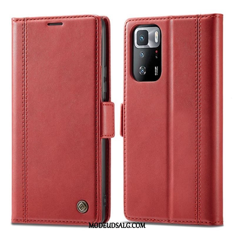 Flip Cover Xiaomi Redmi Note 10 Pro Dobbeltlås Lc.imeeke