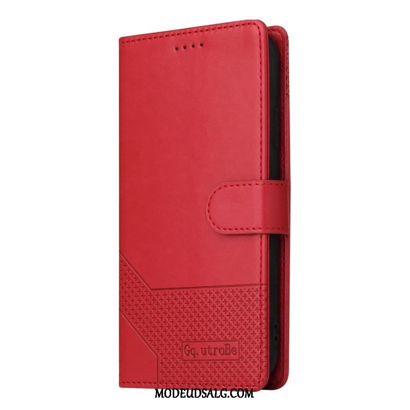 Flip Cover Xiaomi Redmi Note 10 Pro Gq.utrobe Lædereffekt