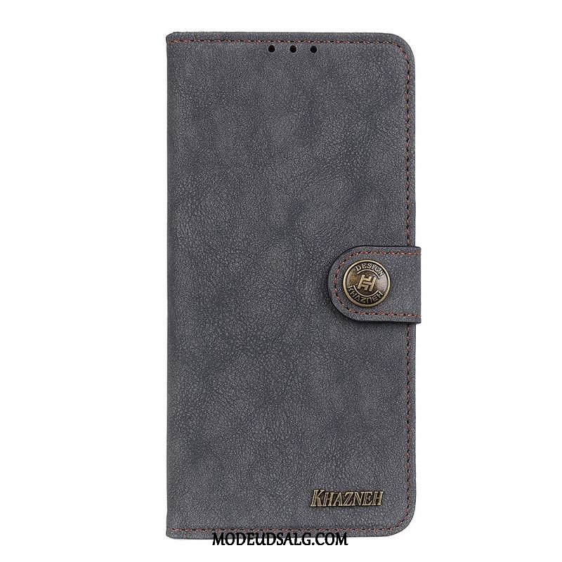 Flip Cover Xiaomi Redmi Note 11 / 11S Khazneh Retro Split Læder