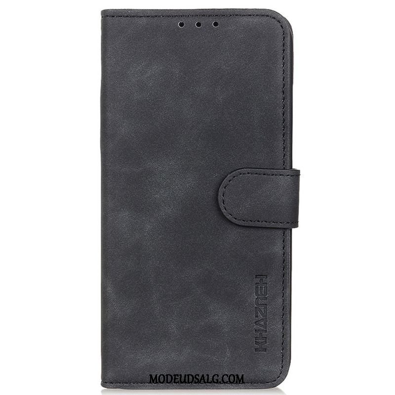 Flip Cover Xiaomi Redmi Note 11 / 11S Khazneh Vintage Lædereffekt