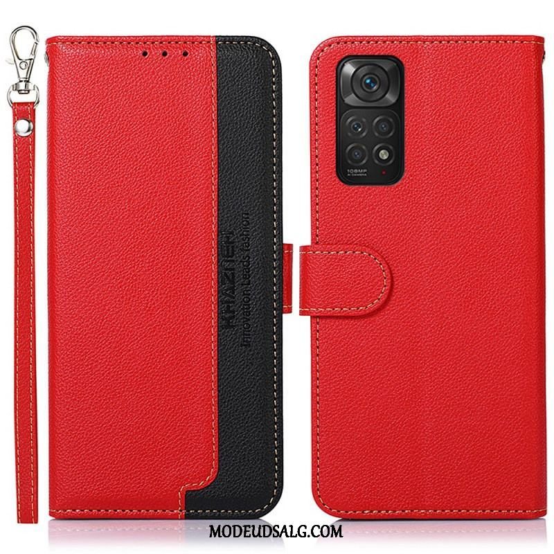 Flip Cover Xiaomi Redmi Note 11 / 11S Lychee Style Rfid Khazneh