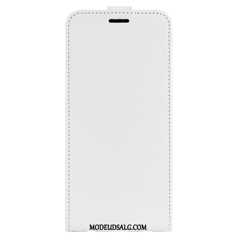 Flip Cover Xiaomi Redmi Note 11 / 11S Læder Cover Lodret Klap I Lædereffekt