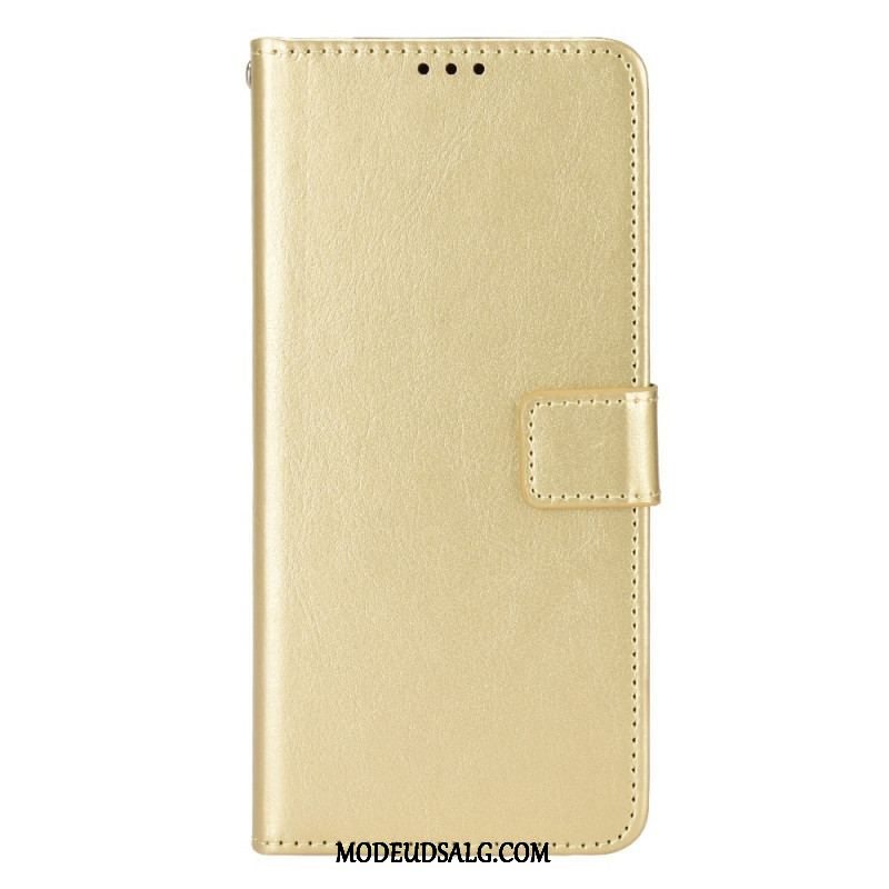 Flip Cover Xiaomi Redmi Note 11 / 11S Prangende Kunstlæder