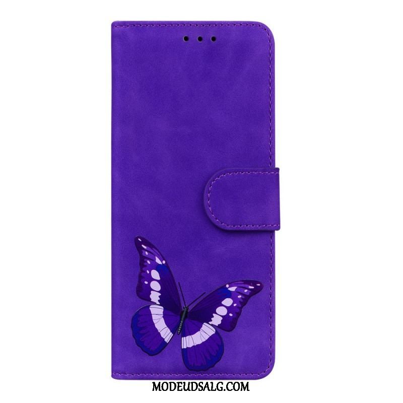 Flip Cover Xiaomi Redmi Note 11 / 11S Skin-touch Butterfly