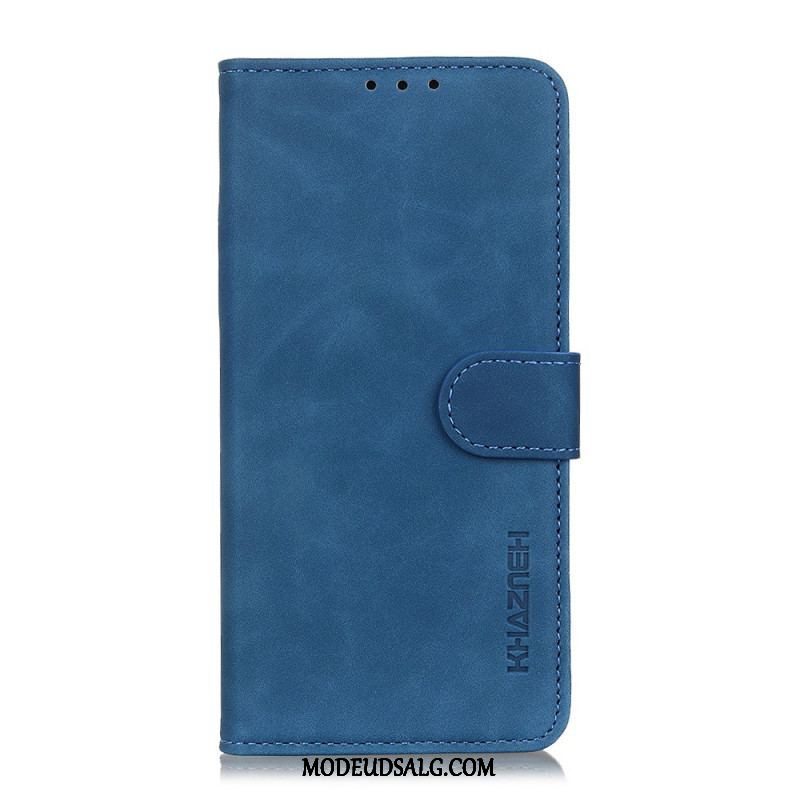 Flip Cover Xiaomi Redmi Note 11 Pro / 11 Pro 5G Khazneh Vintage Lædereffekt