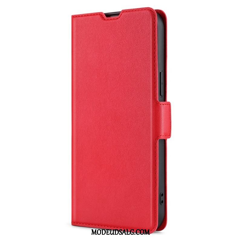 Flip Cover Xiaomi Redmi Note 11 Pro / 11 Pro 5G Læder Cover Flap Dobbelt Nye Farver