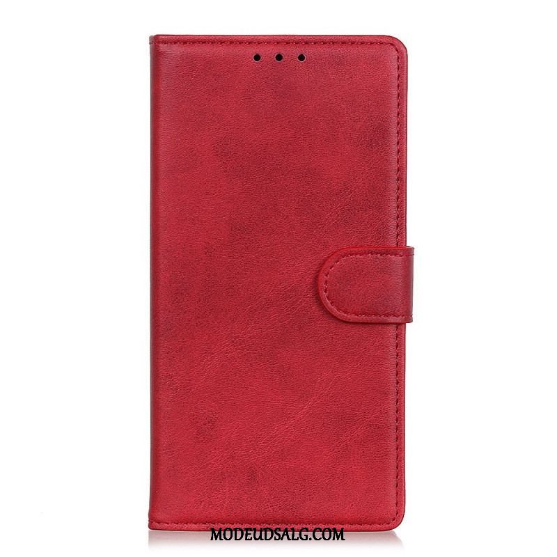 Flip Cover Xiaomi Redmi Note 11 Pro / 11 Pro 5G Retro Mat Lædereffekt