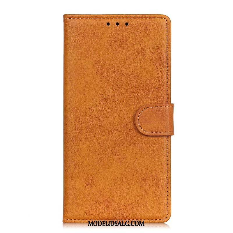 Flip Cover Xiaomi Redmi Note 11 Pro / 11 Pro 5G Retro Mat Lædereffekt