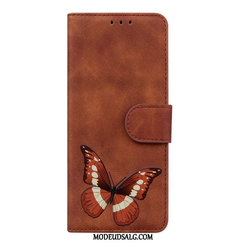 Flip Cover Xiaomi Redmi Note 11 Pro / 11 Pro 5G Skin-touch Butterfly