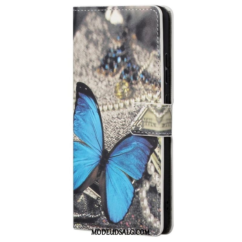 Flip Cover Xiaomi Redmi Note 11 Pro / 11 Pro 5G Sommerfugle Og Blomster