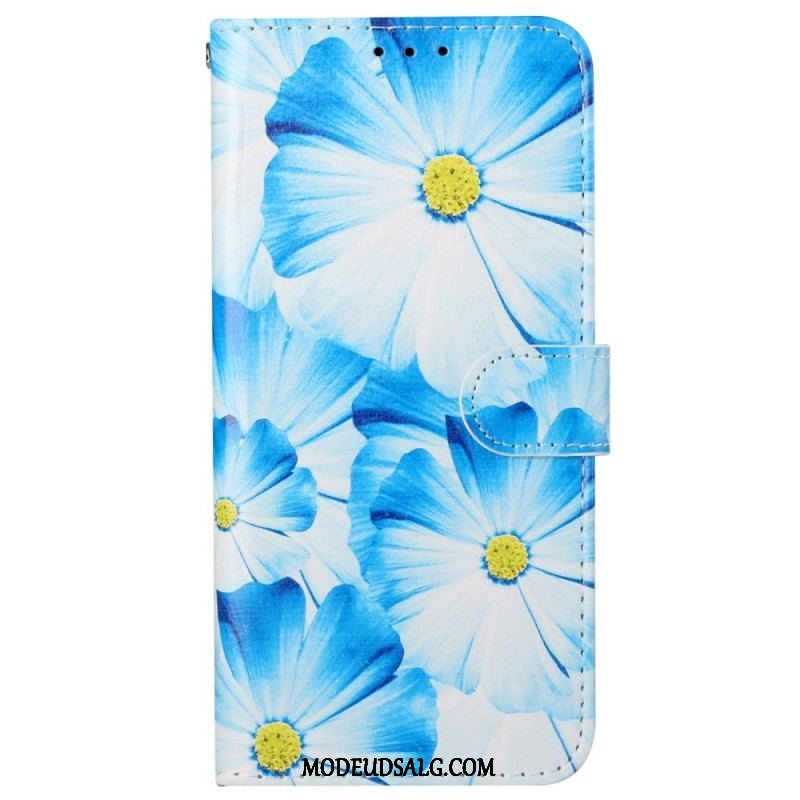 Flip Cover Xiaomi Redmi Note 11 Pro Plus 5G Blomsterstilen