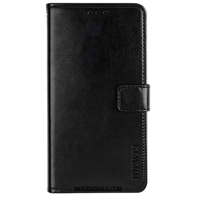 Flip Cover Xiaomi Redmi Note 11 Pro Plus 5G Imiteret Læder Idewei