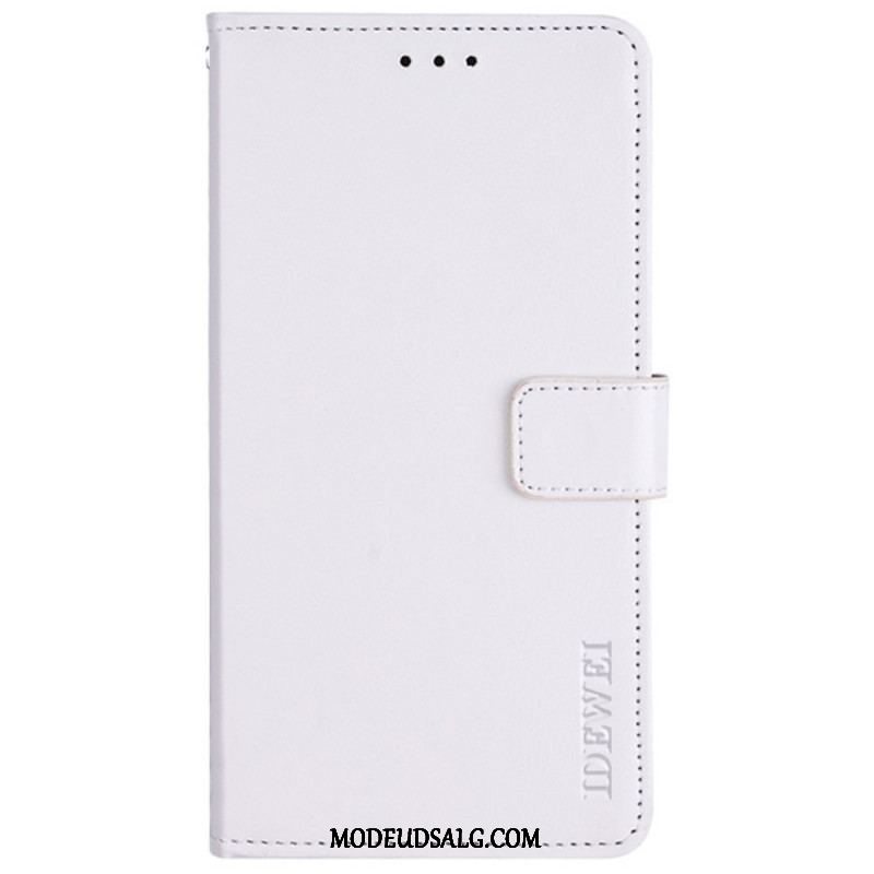 Flip Cover Xiaomi Redmi Note 11 Pro Plus 5G Imiteret Læder Idewei