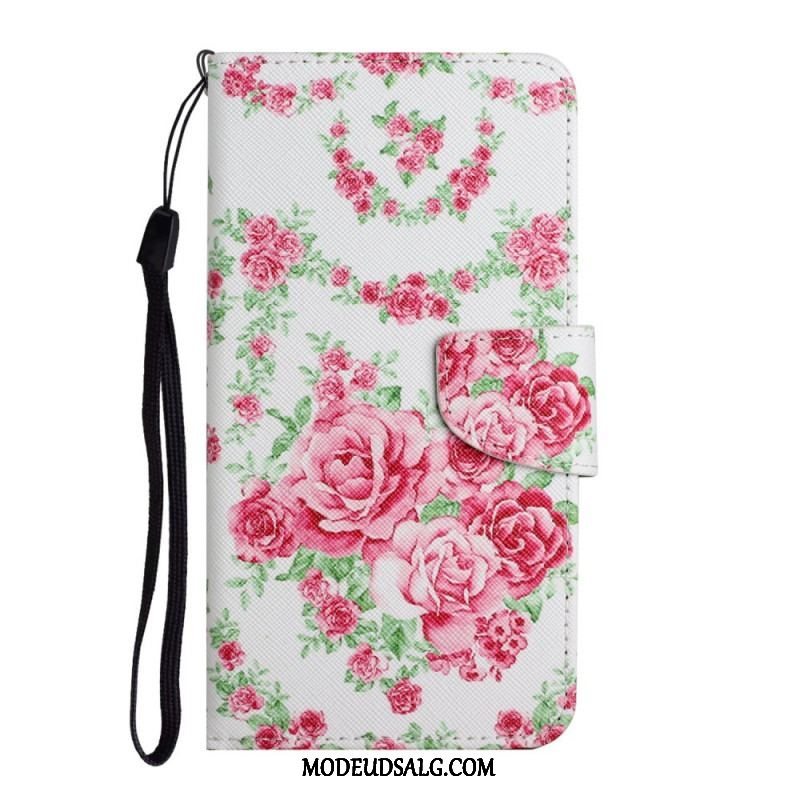 Flip Cover Xiaomi Redmi Note 11 Pro Plus 5G Liberty Royal Blomster