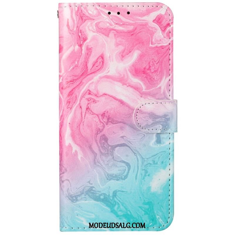 Flip Cover Xiaomi Redmi Note 11 Pro Plus 5G Marmorstilen