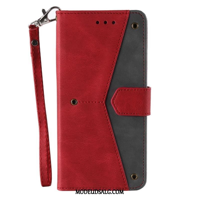 Flip Cover Xiaomi Redmi Note 11 Pro Plus 5G Skin-touch-sømme