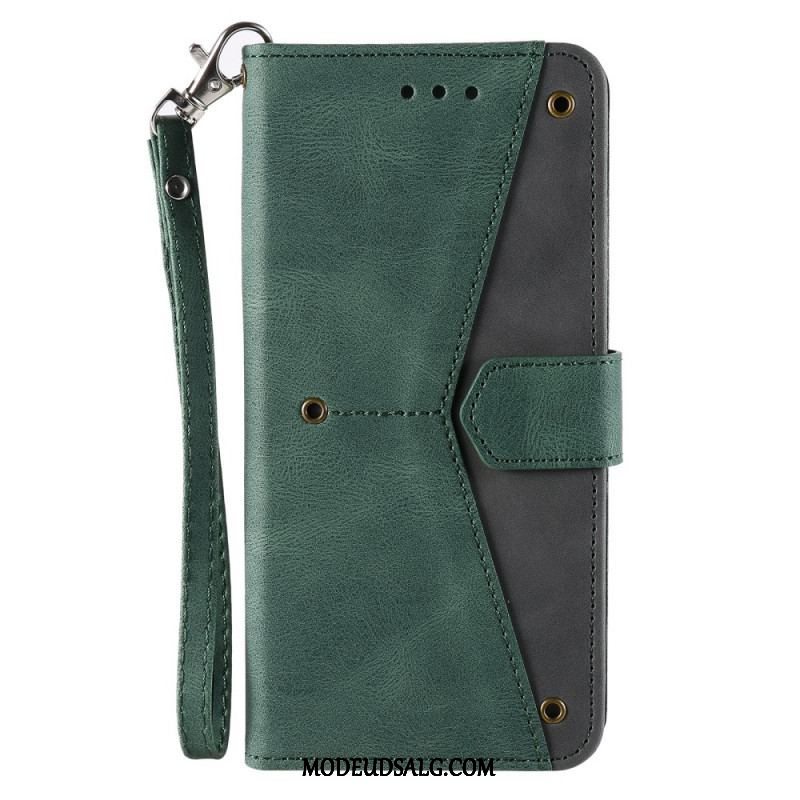 Flip Cover Xiaomi Redmi Note 11 Pro Plus 5G Skin-touch-sømme