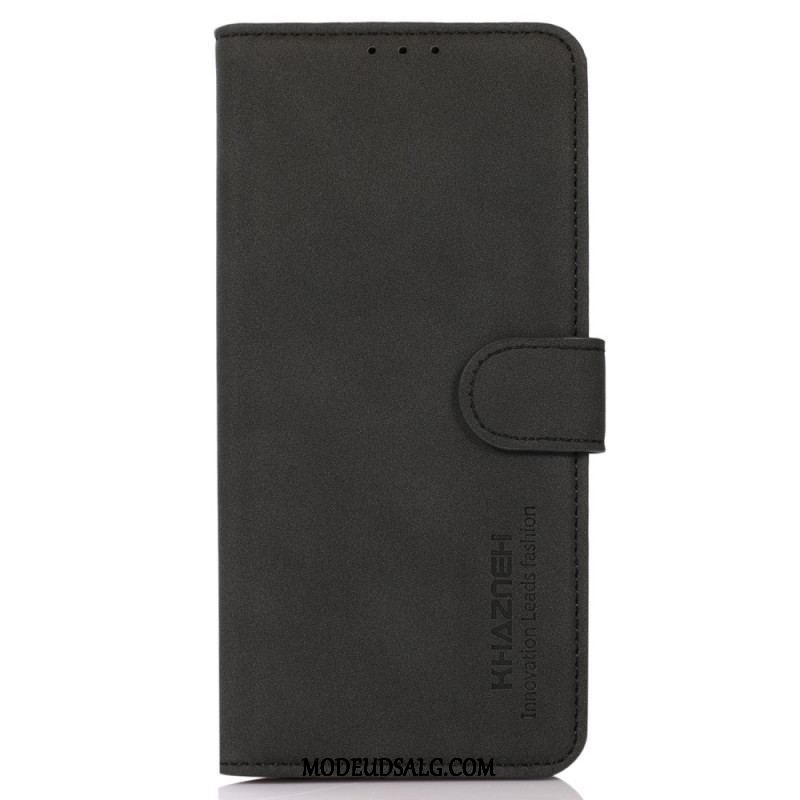 Flip Cover Xiaomi Redmi Note 12 4G Khazneh Lædereffekt